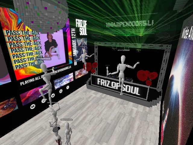Music television party happening right now with a live music video set by Friz of Soul!