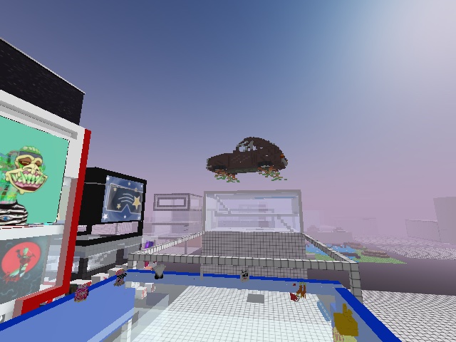 Wearable shop building