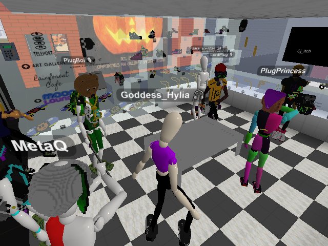Having a good time here, meeting some good people!