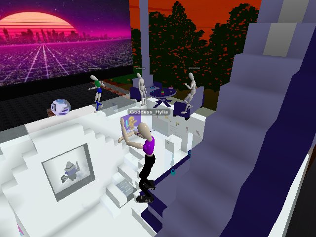 Dancing with some friends haha