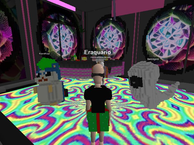 My first party in Metaverse with friends