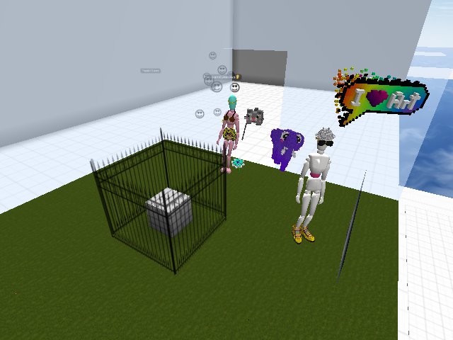 Selfie time with @sandyme0ws and invisible @Brook_Hawk at THE RIZZLE BLOCK @NFTland –@pixls_dot_eth