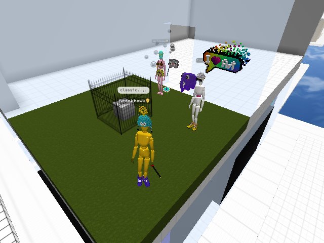 Selfie time with @sandyme0ws and *now visible* @Brook_Hawk at THE RIZZLE BLOCK @NFTland –@pixls_dot_eth