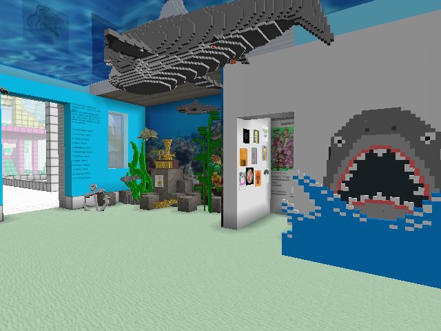 The Shark Week exhibit is up at the Spacetime Gallery. The seed words to the prize wallet are hidden and waiting to be found.