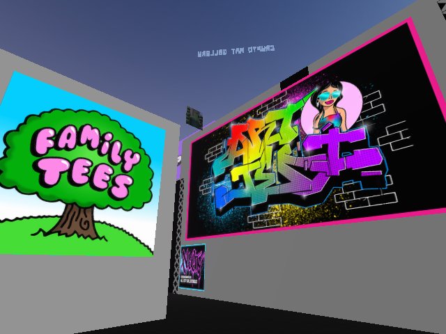 FamilyTeesNFT x Cryptovoxels
