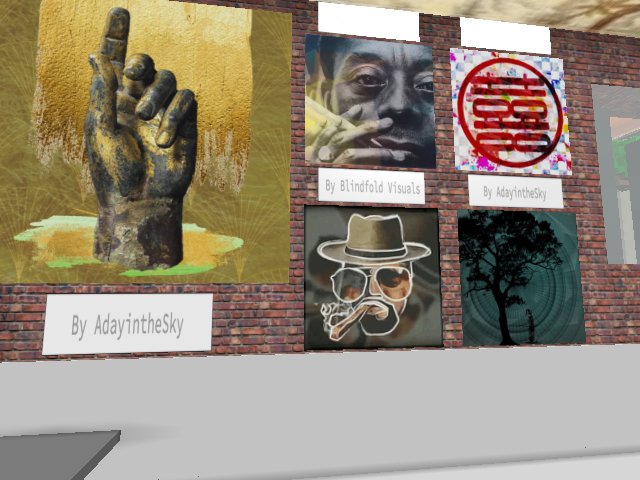 More art on display.