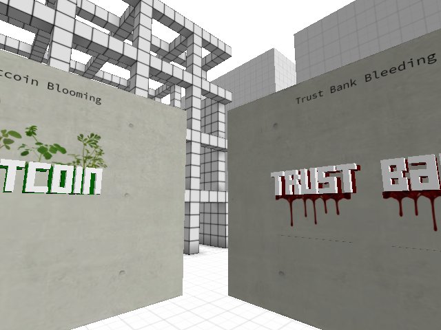 Bitcoin Blooming - Trust Bank Bleeding