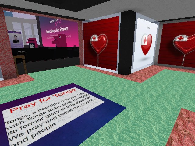 the metaverse is praying for Tonga