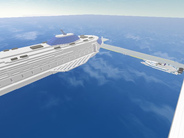 Super Ferry at Proton Ship Terminal