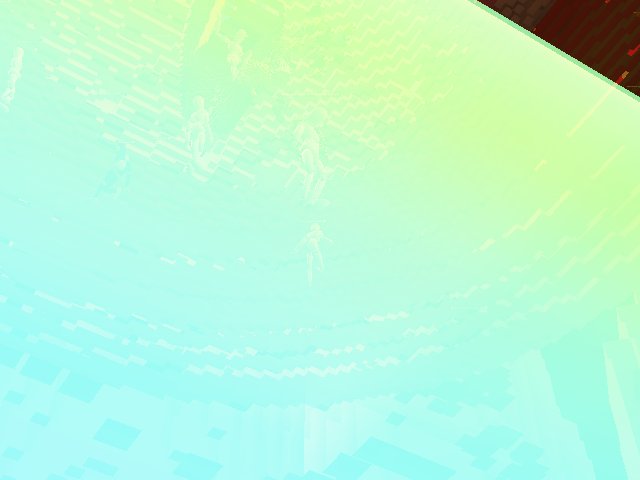 looking through the mushroom (2x z)