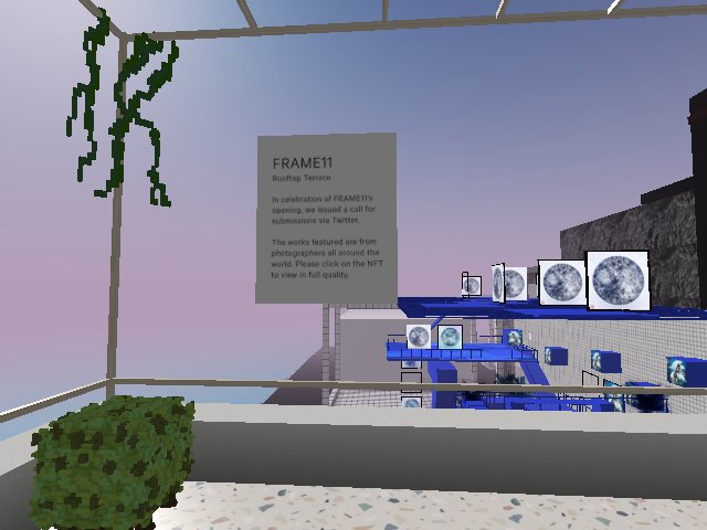Checking out this awesome gallery space