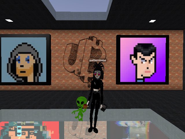 Visiting ScifiPunk #90 Spock at @UncleBitcoin's South Coast Art Gallery 👽🖖