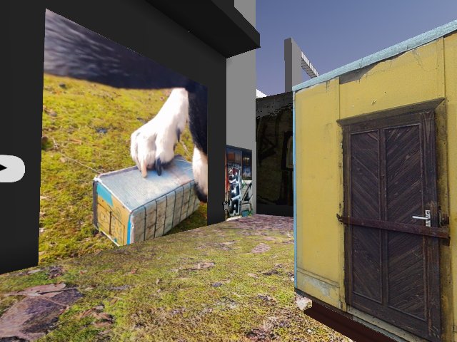 monster dog destroys CV Model