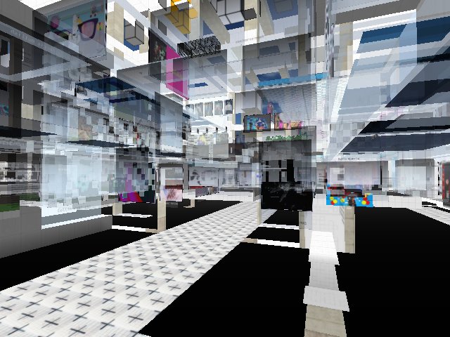 Transparent built (Bug) at MoCA!
