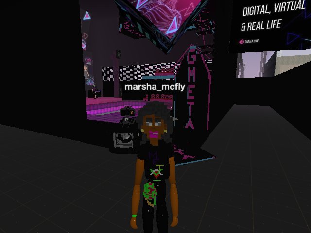 MetaV Academy Live outside GMeta Arena.