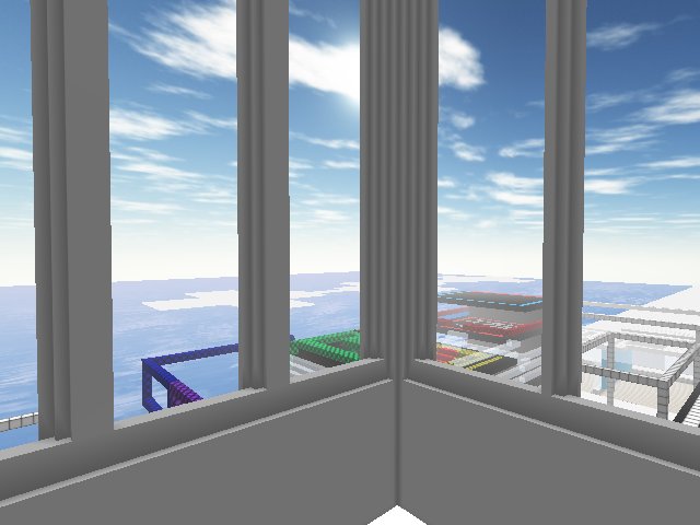 Need a farther draw distance, can't see Trinity Towers!!! :-) @cryptovoxels