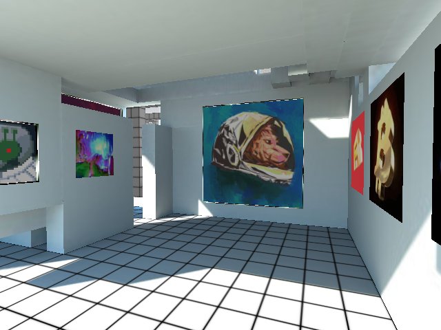 Geryco´s Gallery with Baked Light