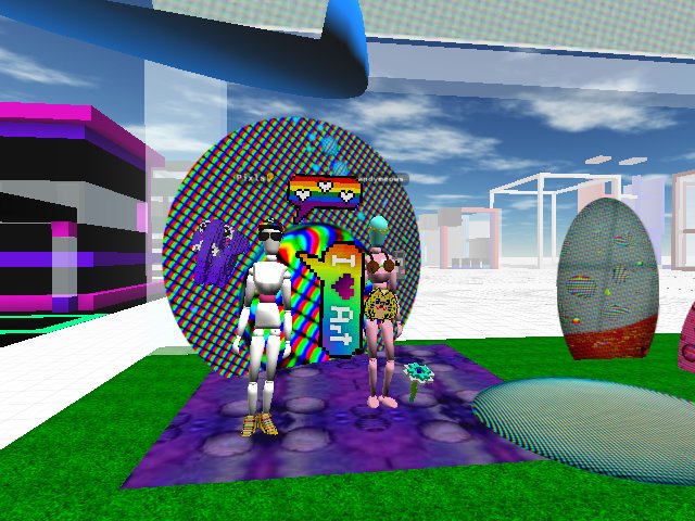 Enjoying @GiselFlorez beautiful exhibition with @pixls_dot_eth!!!! Love all the colors! https://www.cryptovoxels.com/play?coords=E@158E,339N #pranksyland #wip