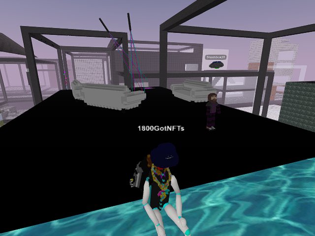 roof top pool chillin