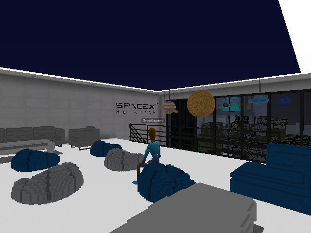 Hanging out at "SpaceX"