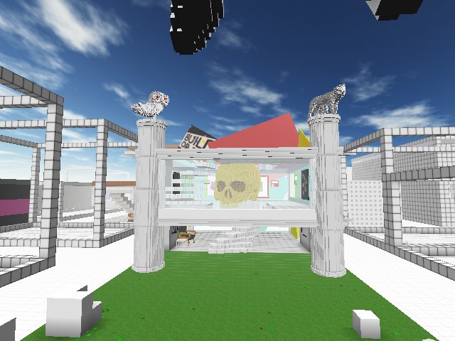 SUPPORT NEW #NFT TALENT / BUILD OR DIE / Aug 31 2020 4pm UTC MEDUSA'S GARDEN / @buildordieCV buildordie.cryptovoxels.net
