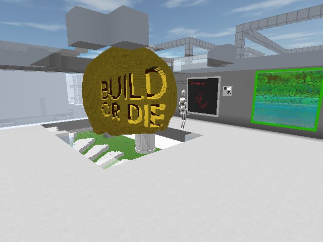 SUPPORT NEW ARTISTS / BUILD OR DIE / 4pm UTC / buildordie.cryptovoxels.net