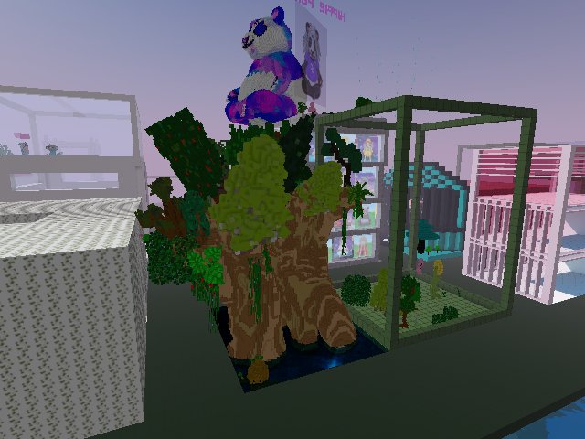 not quite all the plants in the library sprouting out of the mother tree at 2 Cycas Terrace but close :)