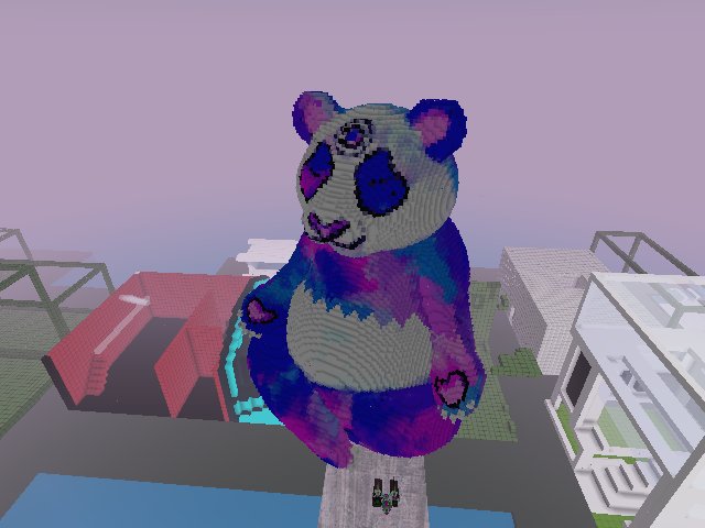 THAT'S A BIG MFKN PANDA!!! :)