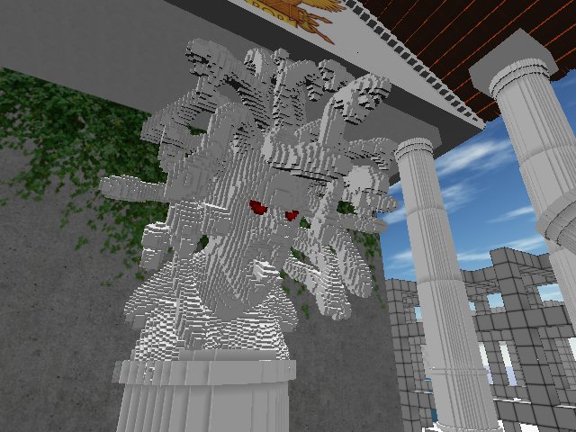 MEDUSA'S GARDEN / buildordie.cryptovoxels.net / COME SUPPORT NEW #NFT ARTISTS