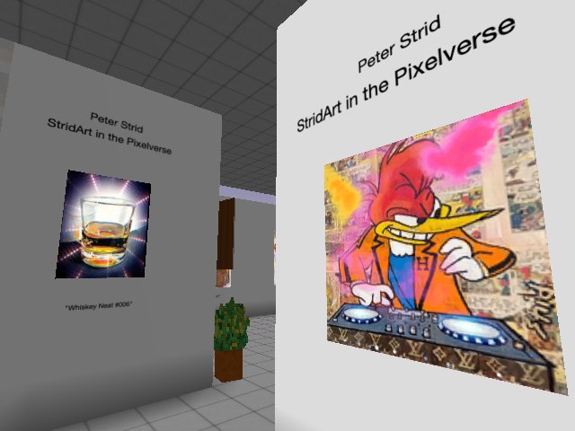New Gallery Show featuring artist Peter Strid.
Join him Wednesday night on Twitter Spaces and CV with @famous_dyl 6 PM ET