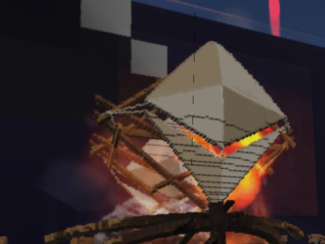 SOMETHING IS #BURNING / #BurningVoxels / #BlackVoxDesert