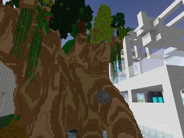 A dark sun in front of the mother tree... it is an omen