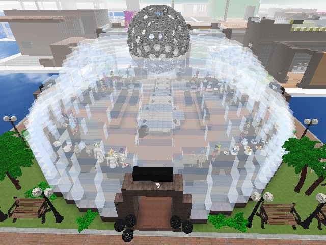 The Dome is getting all dressed up for The Fashion Show this week after the WIP.