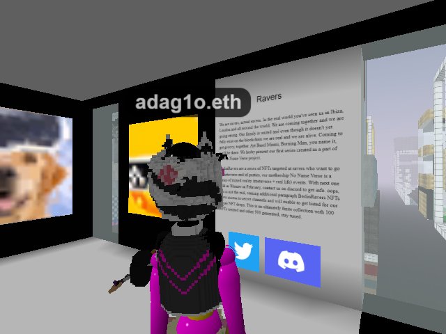 Visit BerlinRavers NFT exhibition in ANNA Collective and join our discord for a free NFT drop.
Tomorrow 6PM CET I will also dj in the metaverse on ANNA Collective decks, join us and have fun!

Peace <3