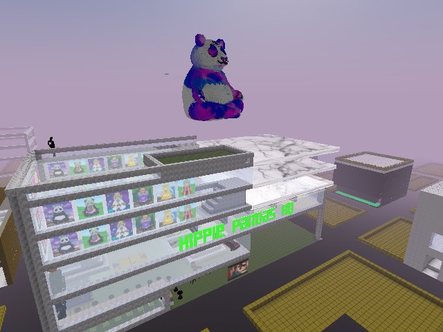 HIPPIE PANDAS HQ ... AKA THE PANDAVERSE!