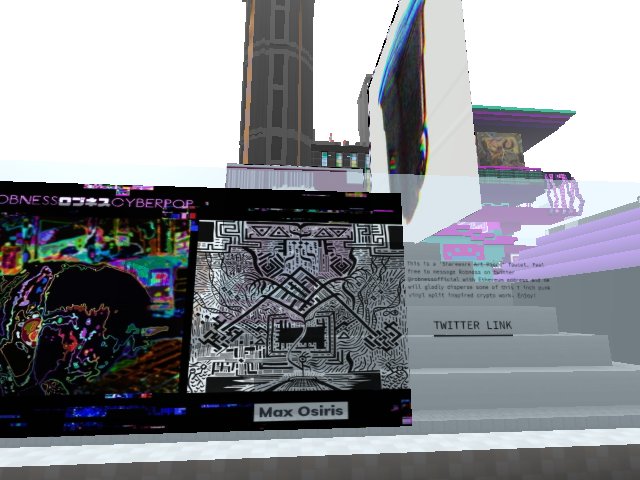 THE FIRST ART 'FAUCET.' (HACKJOB) INSTALLATION.  YOU GOTTA DM ON TWITTER THOUGH LOL TO GET ONE.