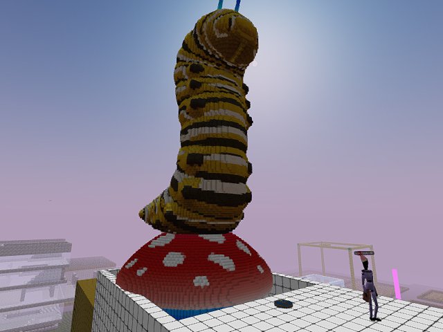 Caterpillar emerges!