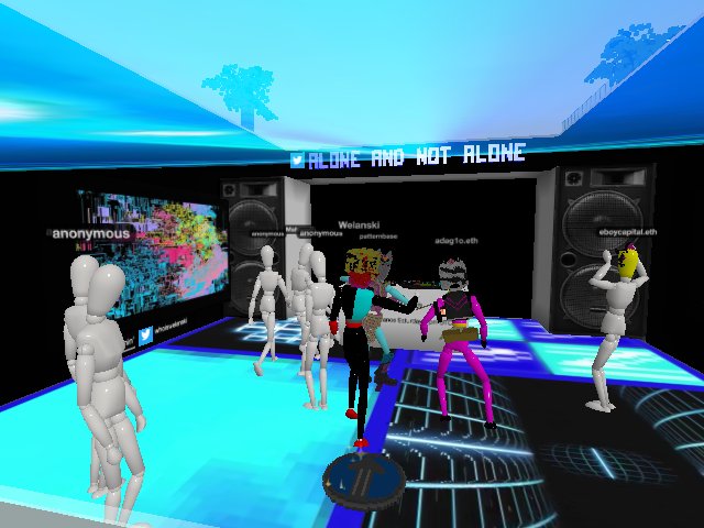 come here for new nft drops on tezos and live music