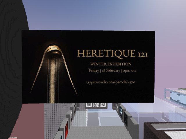 New Heretique 121 Exhibition coming Feb 18th