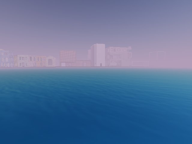 Seascape, Helio, Cryptovoxels, Feruary 2022