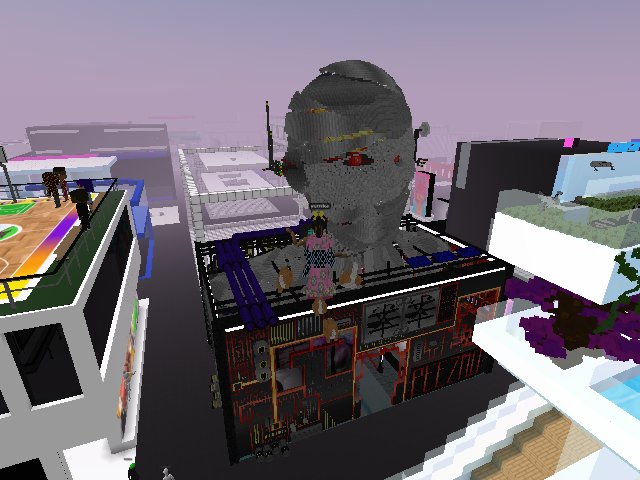 big face