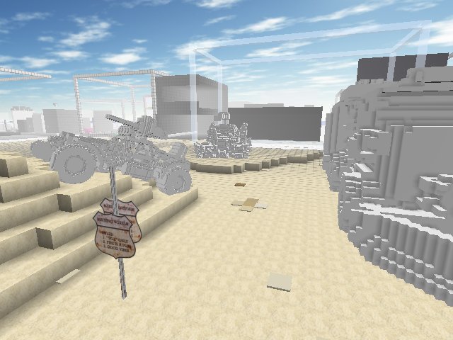 #BURNINGVOXELS / #BLACKVOXDESERT / WE'RE TAKING OVER