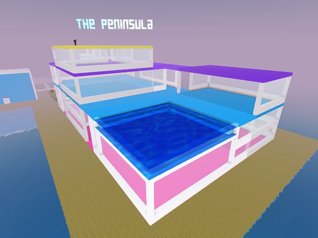 Brand new pool at The Peninsula!