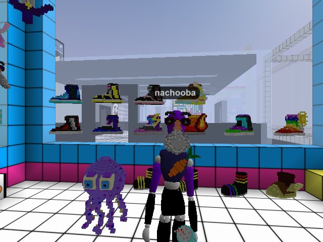 10 morning visits, seems the fellow metaverse fellas want these shoes to be MINTED