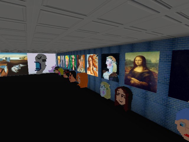 Art History Voxel Heads, 1/1