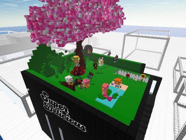 a secret roof party
