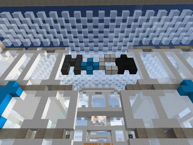 New building style at #MoCAgallery... prepping for a large event later in Sept. #Digitalart #Cryptoart #NFT