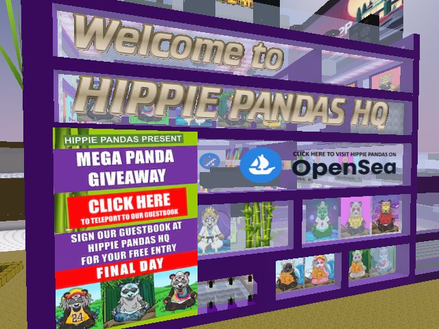 HAVE YOU GOT YOUR FREE ENTRY IN OUR MEGA PANDA GIVEAWAY? Sign our guestbook to enter - Winner(s) drawn in 7 hours :)