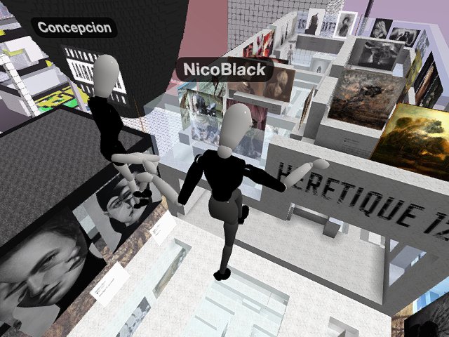 Concepcion and Nico Black bring you Heretique 121's Winter exhibition with over 40 artists!