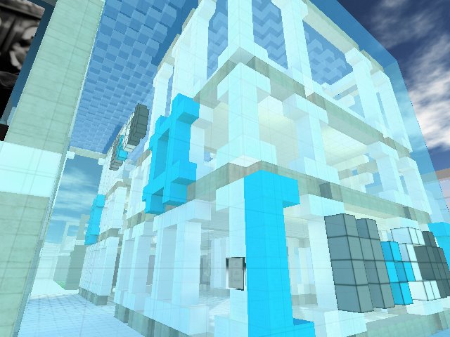 #MoCAgallery #MoCAmuseum with new building design and lighting, getting ready for upcoming event #CryptoArt #DigitalArt #NFTs @cryptovoxels